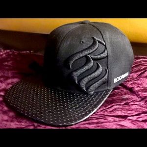 Rocawear Black on Black One Size Baseball Cap